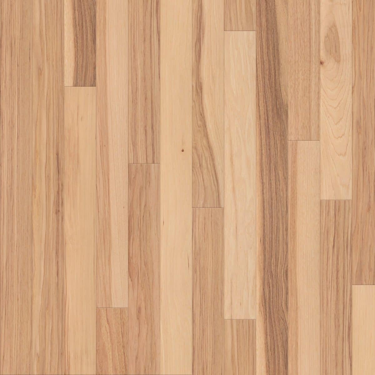 Product swatch featuring 3" wide hickory engineered hardwood floor